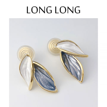 Hipster Style Leaf Summer Beautiful Fashion Earrings
