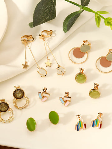 Super Fairy Mori Style Student Short Fancy Ear Clip
